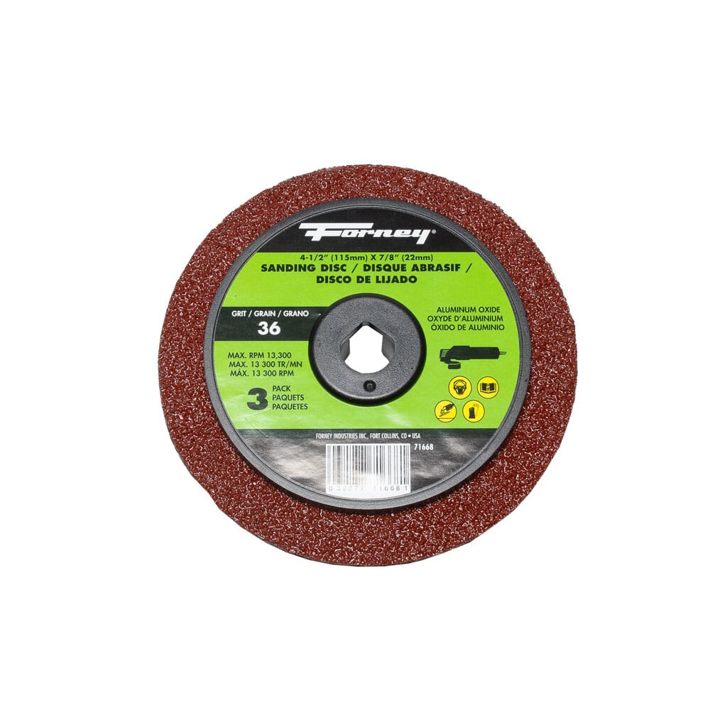 71668 Resin Fibre Sanding Disc, Al